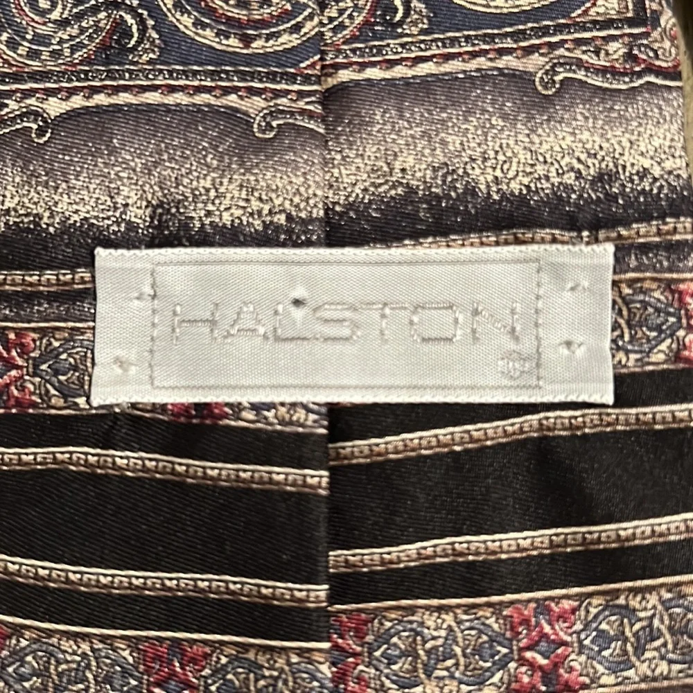 Halston Italian Silk Tie-58”